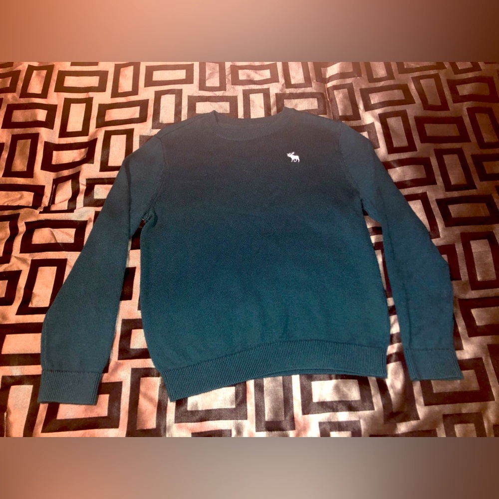 Green Abercrombie Kids Sweater